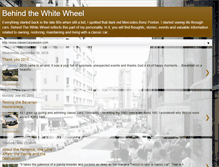Tablet Screenshot of behindthewhitewheel.com